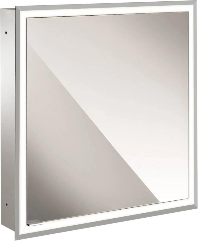 Emco Asis prime inbouw spiegelkast 60 1xdeur rechts-led binnen spiegel