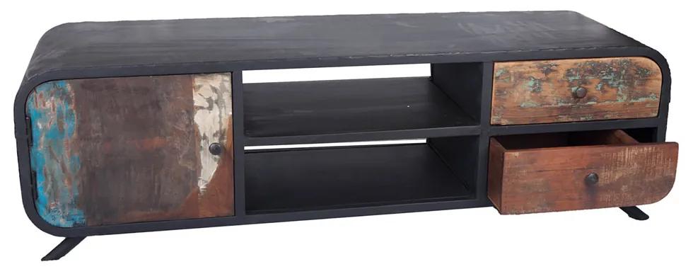 Tv-meubel Retro Groot  160 cm cm - Metaal - Giga Meubel - Industrieel & robuust