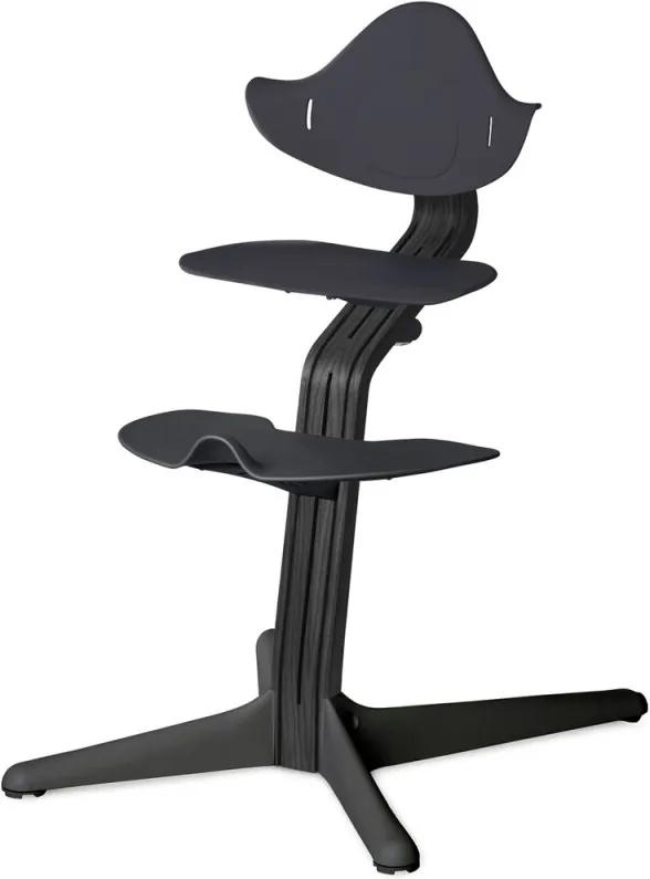 Highchair - Blackstained/Anthracite - Kinderstoelen