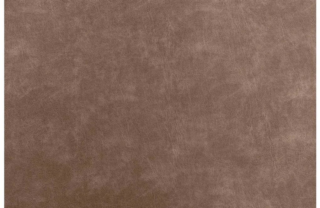 Goossens Key West bruin, micro leer, 2,5-zits, modern design