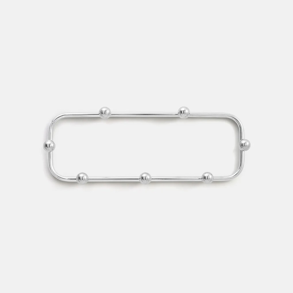 Design wandhaak chroom met 7 haken, Giorgio