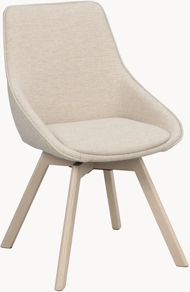 Gestoffeerde draaistoelen Alison, 2-delig