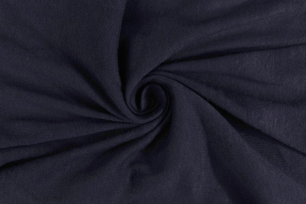 Hoeslaken Jersey – 100% katoen – 140×200 – navy