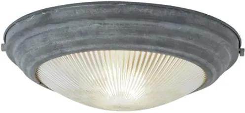 Plafondlamp Cyclone grijs 32cm 60W