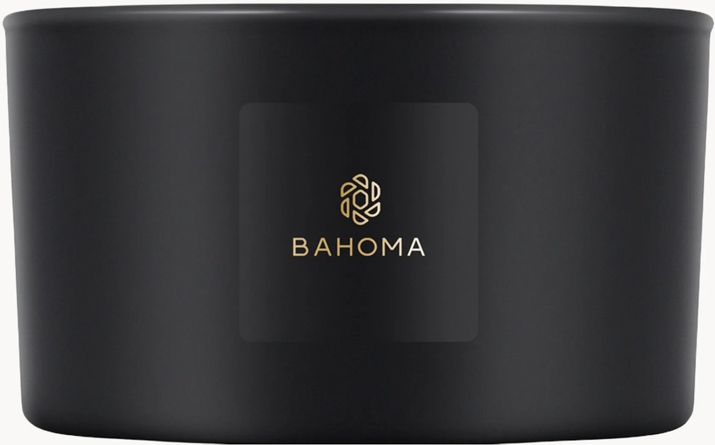 Handgegoten 3-lonts geurkaars Maley (vetiver, cederhout)