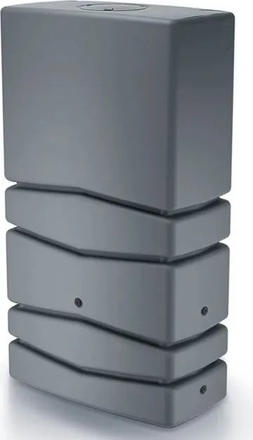 Prosperplast Aqua Tower Regenton - 350 Liter - Glad Grijs - Incl. kraantje