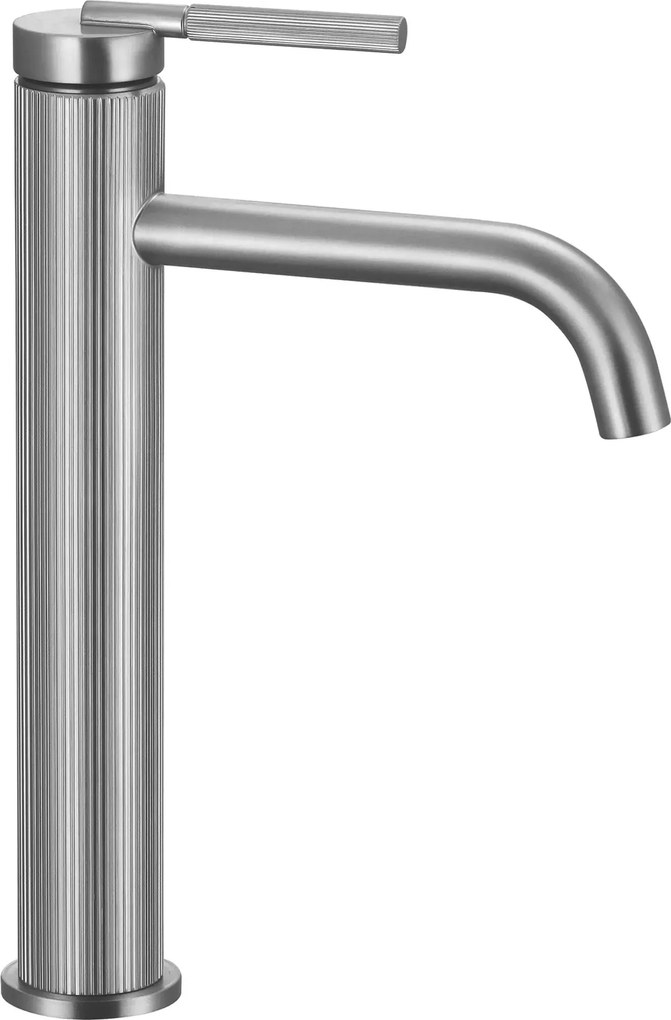 Wastafelkraan Rea Argon Brush Nickel high