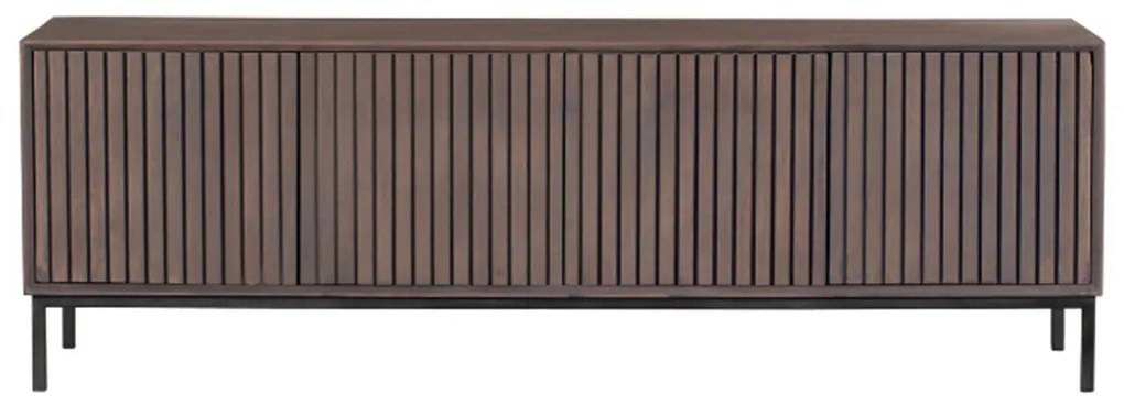 Starfurn Madison Walnoot Tv-meubel Met Walnoot Kleur 165 Cm - 165x45x55cm.