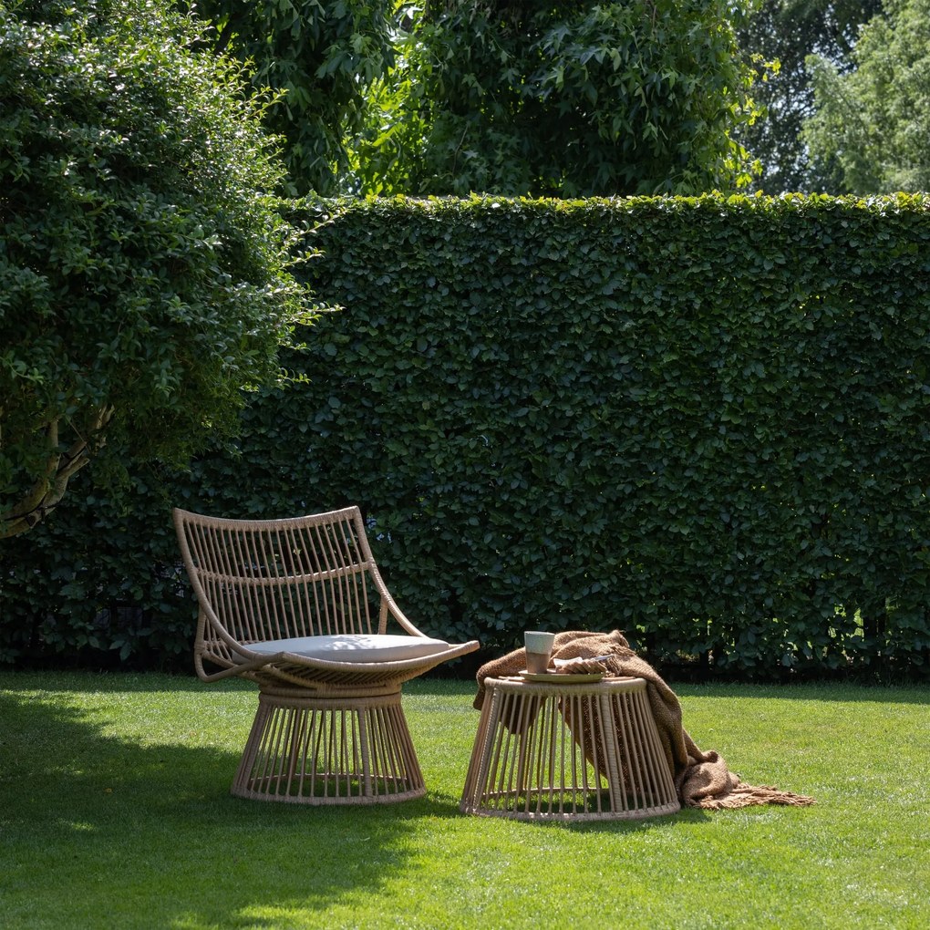 Exotan Voetenbank - Alatna - Wicker - Naturel - Exotan