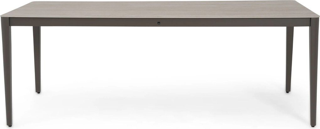 Dining Tuintafel rechthoekig 210x100 cm Taupe Livo