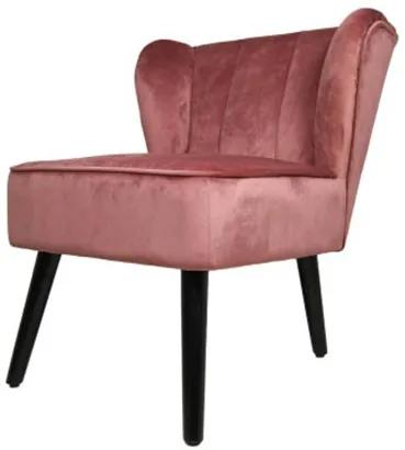 Hadid velours fauteuil roze | Cavetown