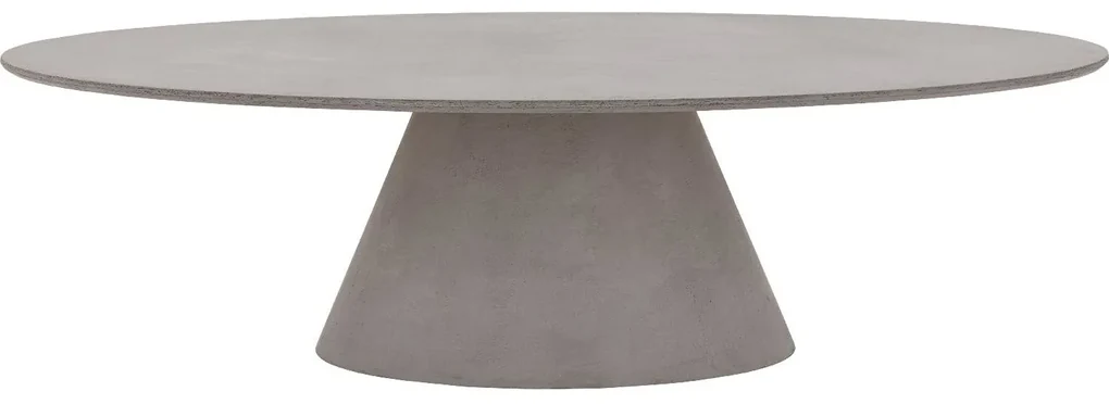 Goossens Eettafel Stone, Ovaal 270 x 120 cm