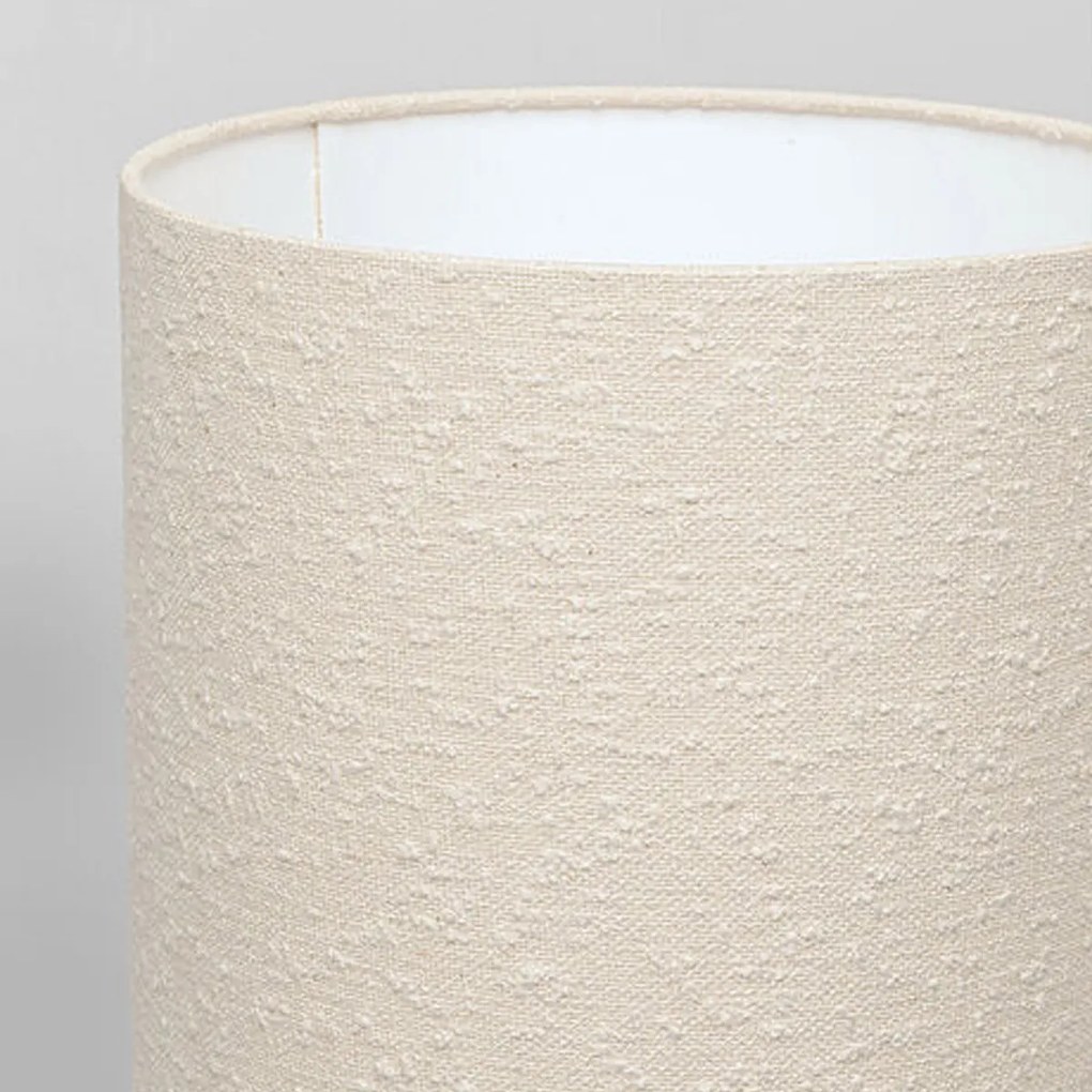 Vloerlamp Beige Boucle 130 Cm