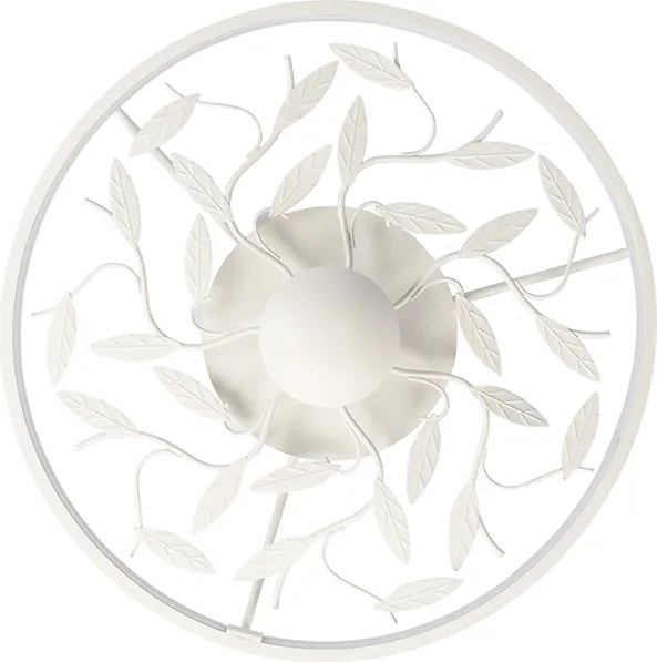 Art Deco plafonnière wit 3-staps dimbaar - Bota