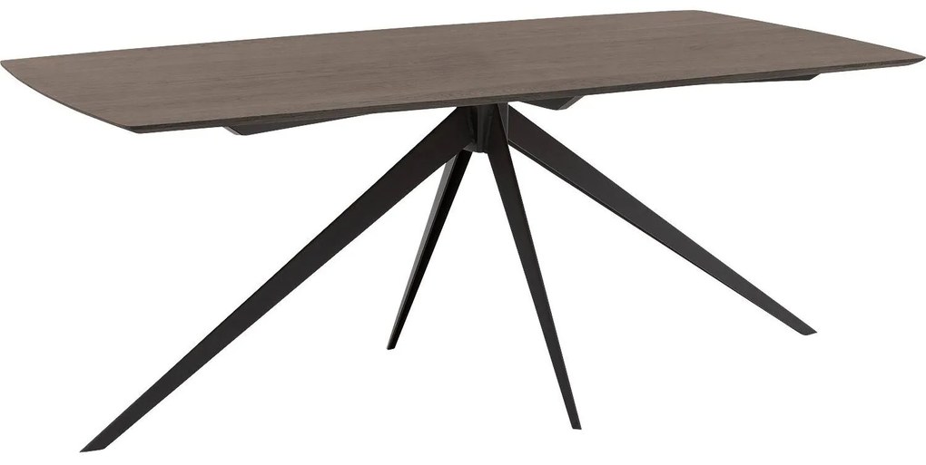 Goossens Excellent Eettafel Uniek, Semi rechthoekig 180 x 100 cm