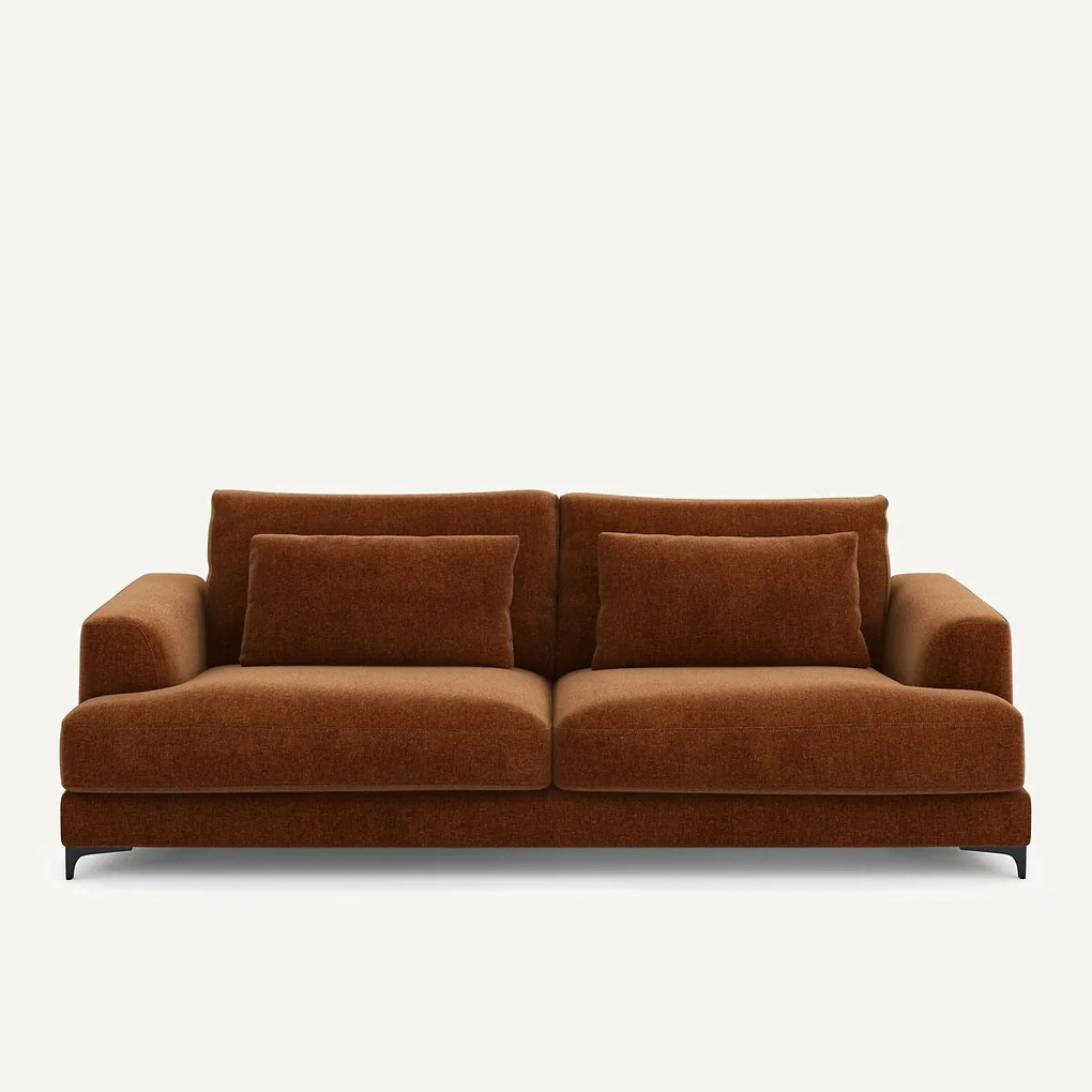 4-zits slaapbank fluweel chenille, Marsile