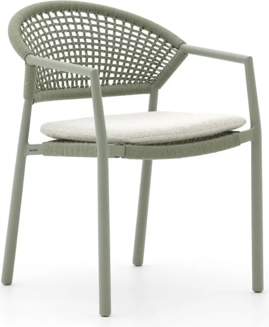 Dining tuinstoel | Hartman  Taragona | Rope (touw) | Groen | Stapelbaar | Kees Smit Tuinmeubelen