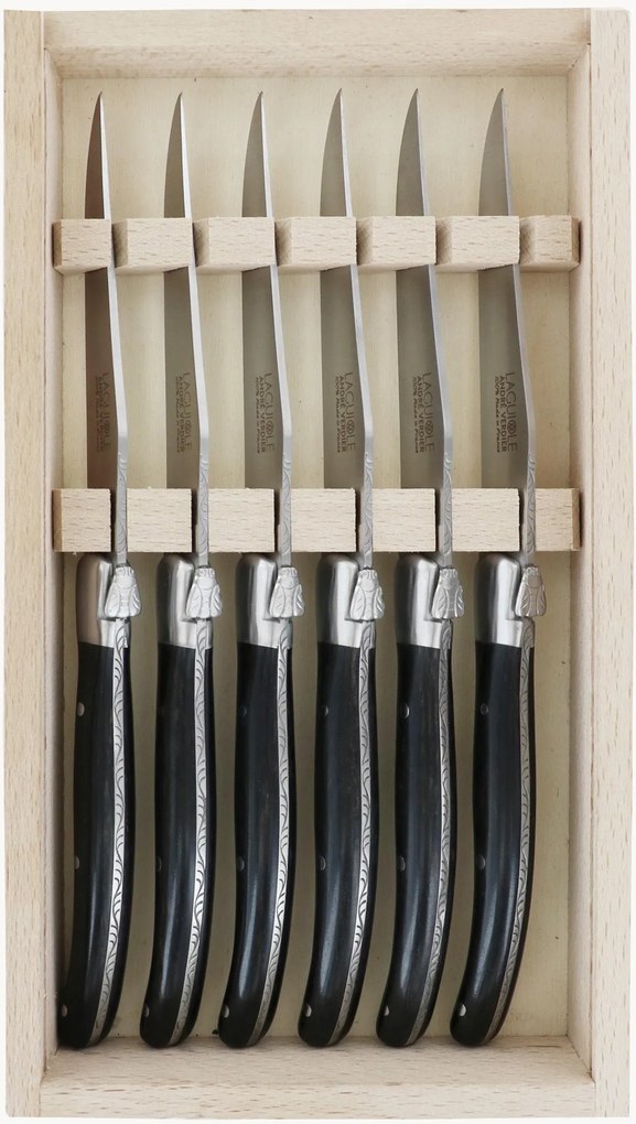 Handgemaakte steakmessen Essentiel, 6-delig