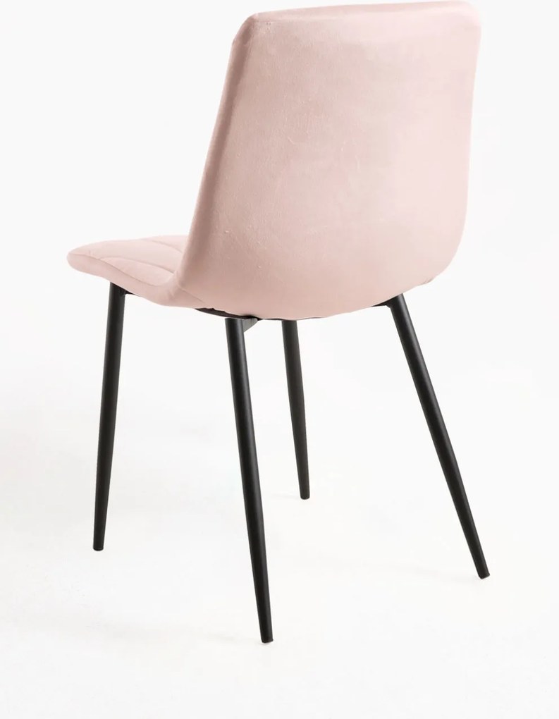 Set 4 Lyke Fluwelen Stoelen