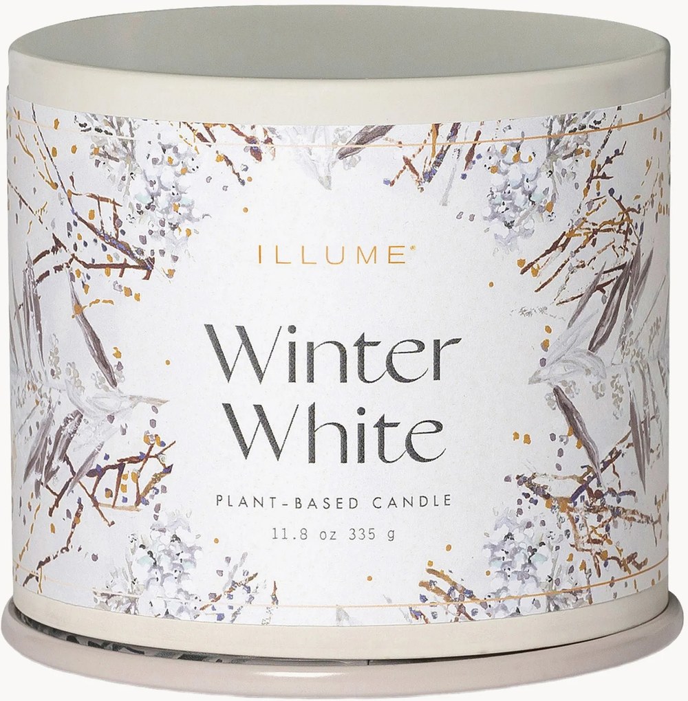 Geurkaars Winter White (citrusvruchten & kardemom)