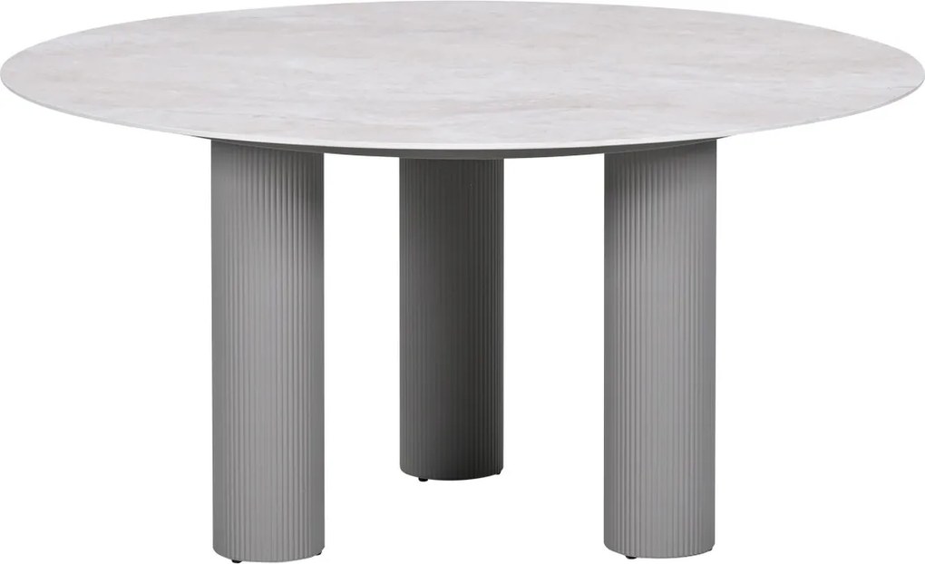 Garden Impressions Finn tuintafel Ø150 cm - taupe - verona sand