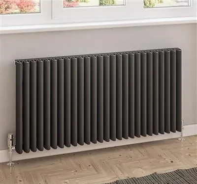 Eastbrook Witney radiator 125x60cm aluminium 2034W antraciet