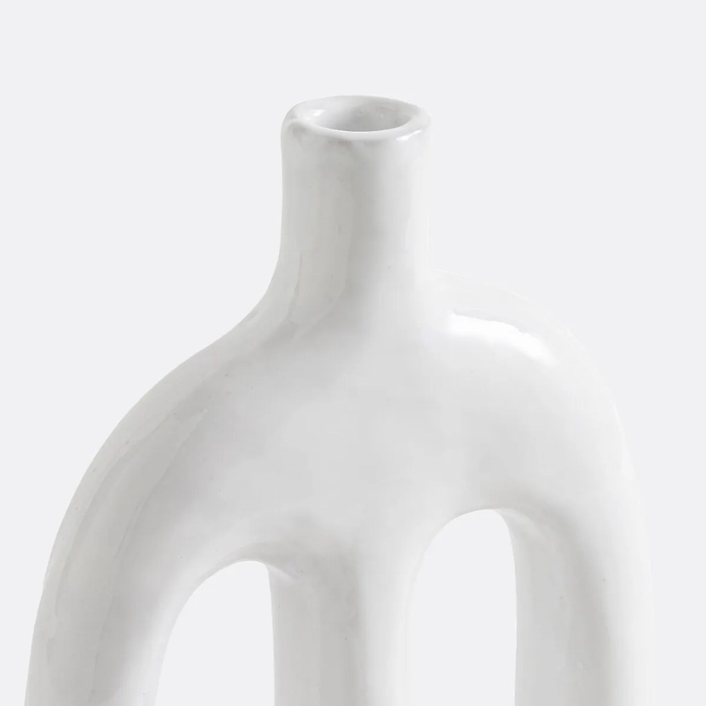 Decoratief object in aardewerk H34 cm, Makero