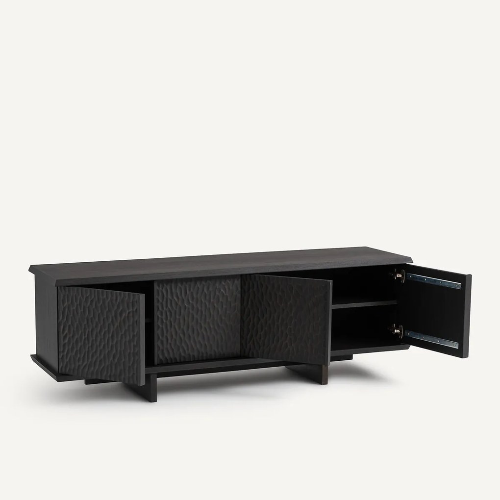 Eiken en fineer 4-deurs buffetkast, Guts