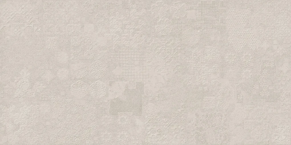 Jabo Beton Cire Bercy Nude wandtegel reliëf beige 60x120cm gerectificeerd