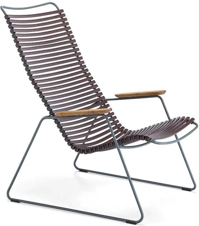 Houe Click Lounge Chair fauteuil plum