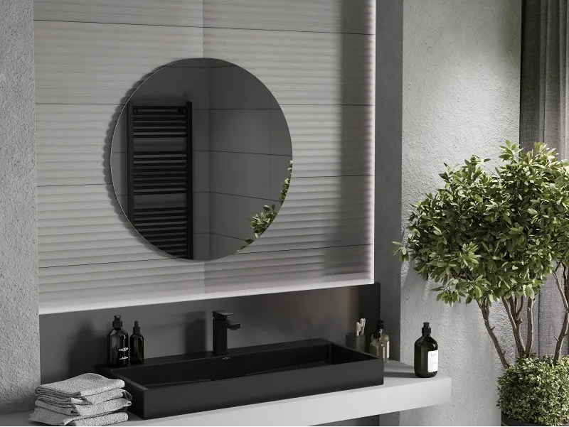 Mexen Alto rond badkamer spiegel 80 cm - 9853-080-080-000-00