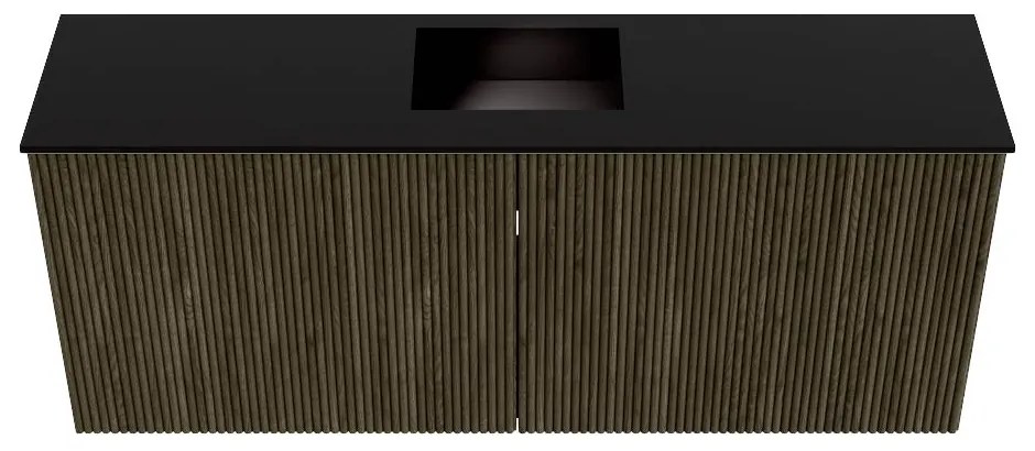 Mondiaz Joya 100cm toiletmeubel shadow met wastafel faye midden 1 kraangat urban