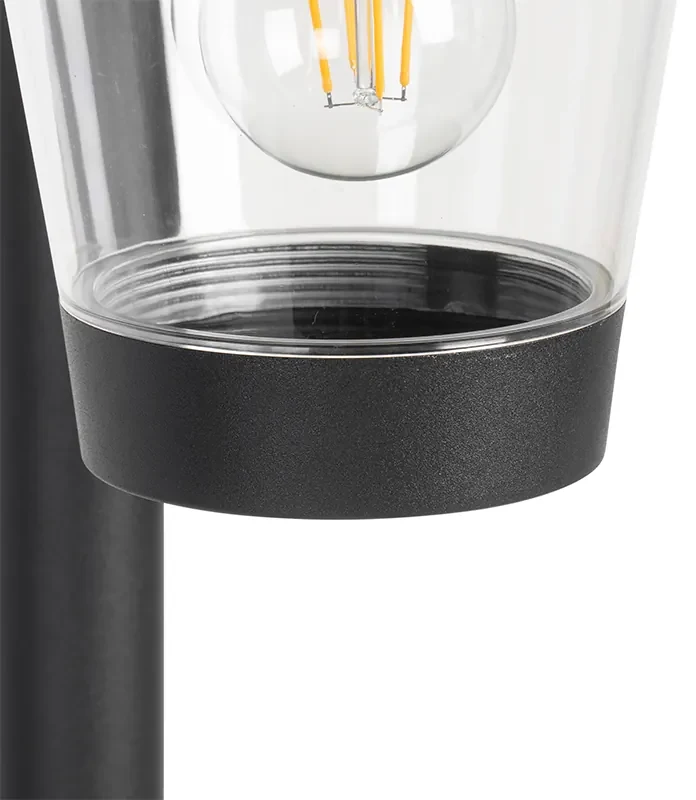 Modern buiten paaltje zwart 100 cm IP44 - Joren Modern E27 IP44 Buitenverlichting