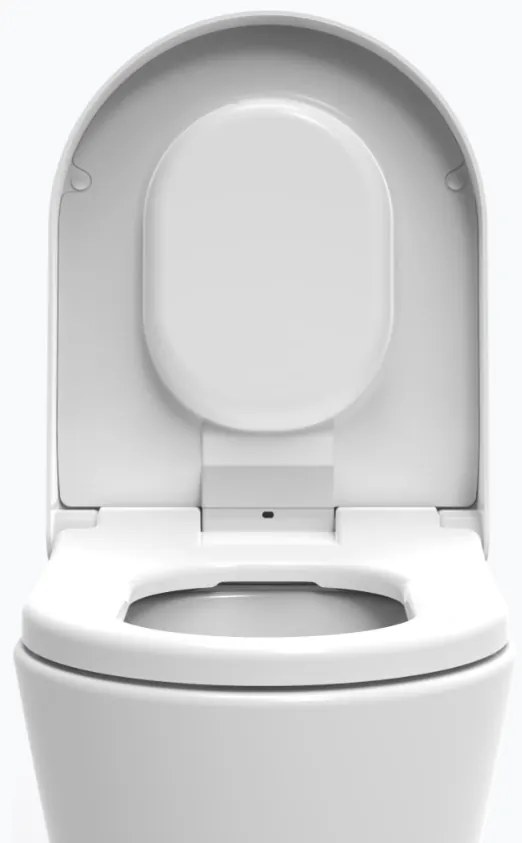 Denck PURE-D toiletbril met geïntegreerde geurafzuiging wit