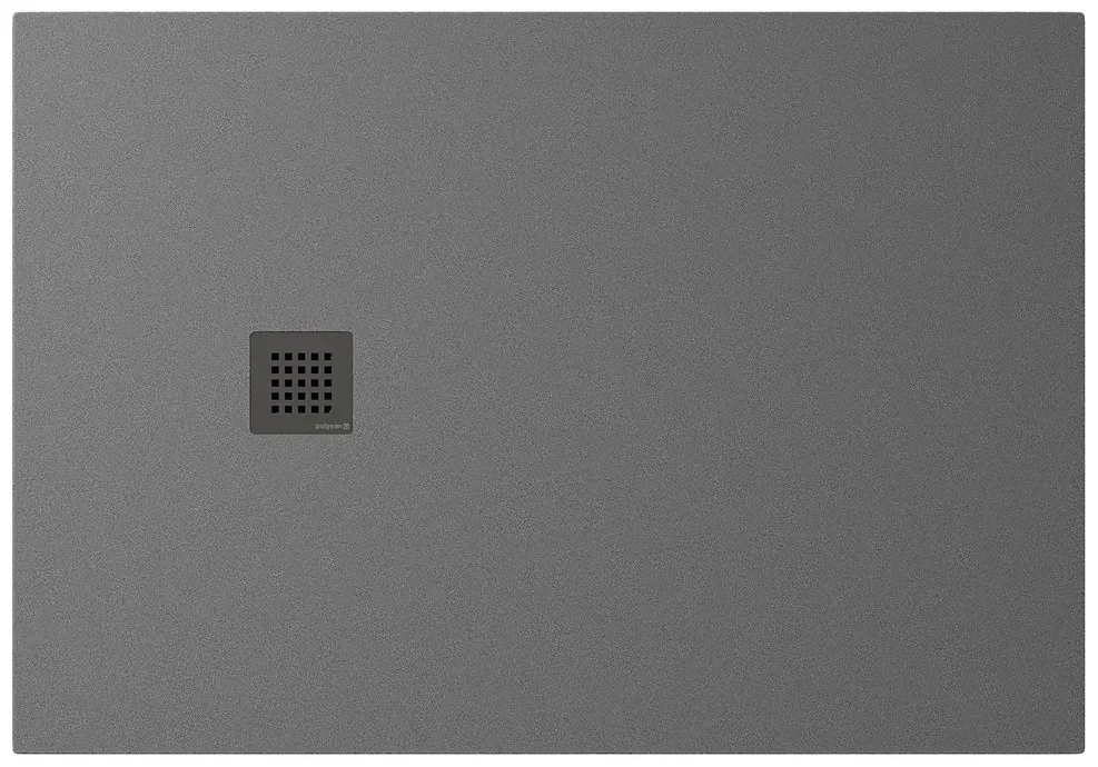 Polysan Treneca douchebak 130x90cm grijs mat