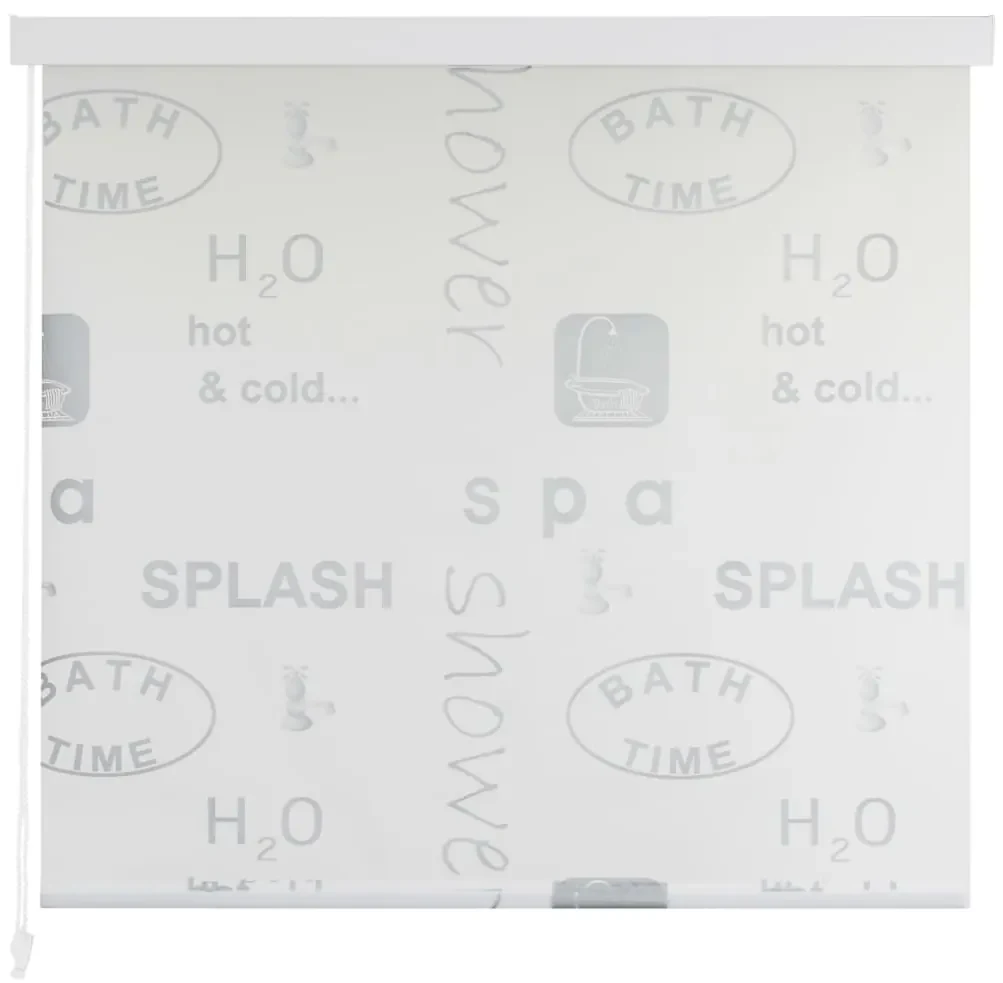 vidaXL Rolgordijn voor douche 160x240 cm splash