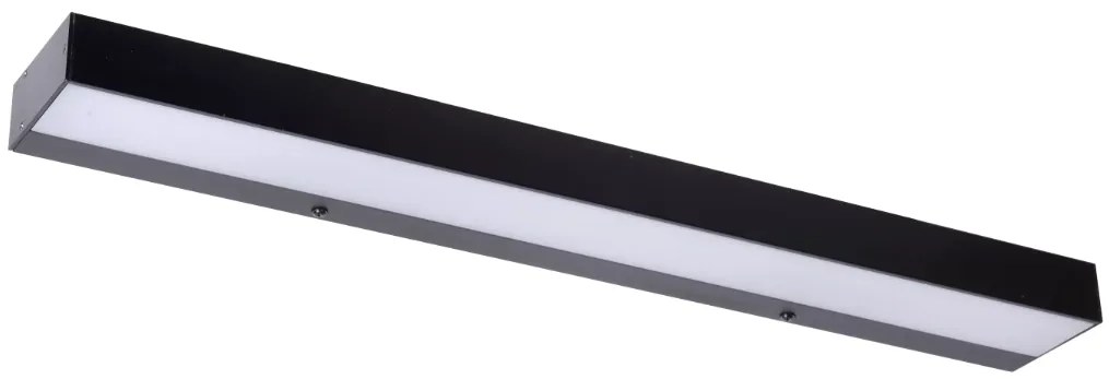 Lucide Alexa wandlamp LED 60cm zwart mat