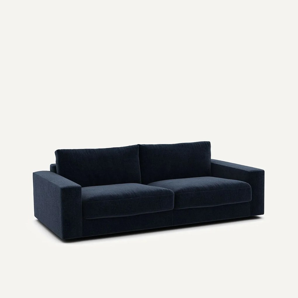 3-zits slaapbank, chenille fluweel, Skander
