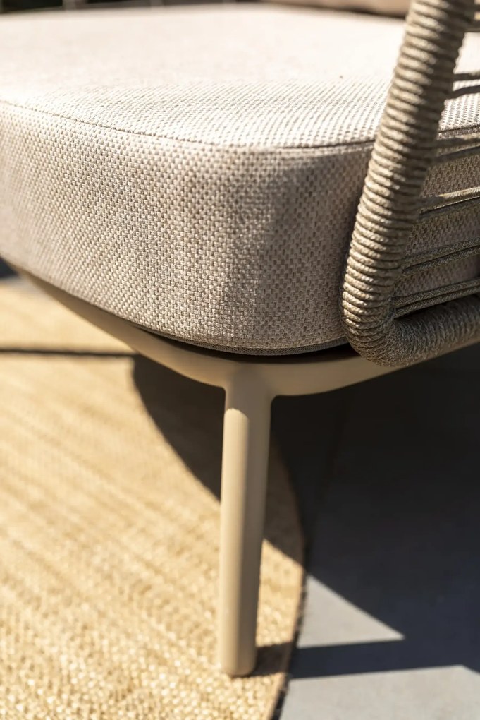 Taste by 4 Seasons Puglia loungestoel latte Loungestoel   taupe weerbestendig