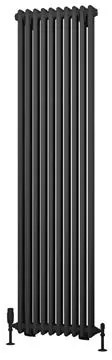 Eastbrook Rivassa 2 koloms verwarming 180x47,3cm Antraciet 1556 watt