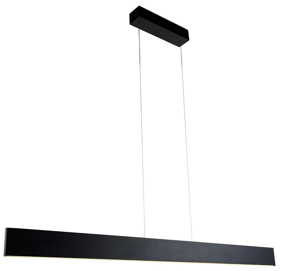 Design hanglamp zwart incl. LED met touch dimmer easylift - Galway Binnenverlichting Lamp