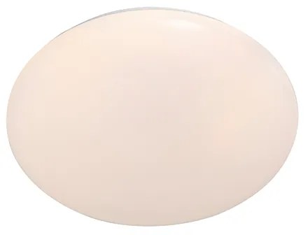 Plafondlamp wit 33 cm incl. LED en dimmer met afstandsbediening - Iene Modern rond Binnenverlichting Lamp