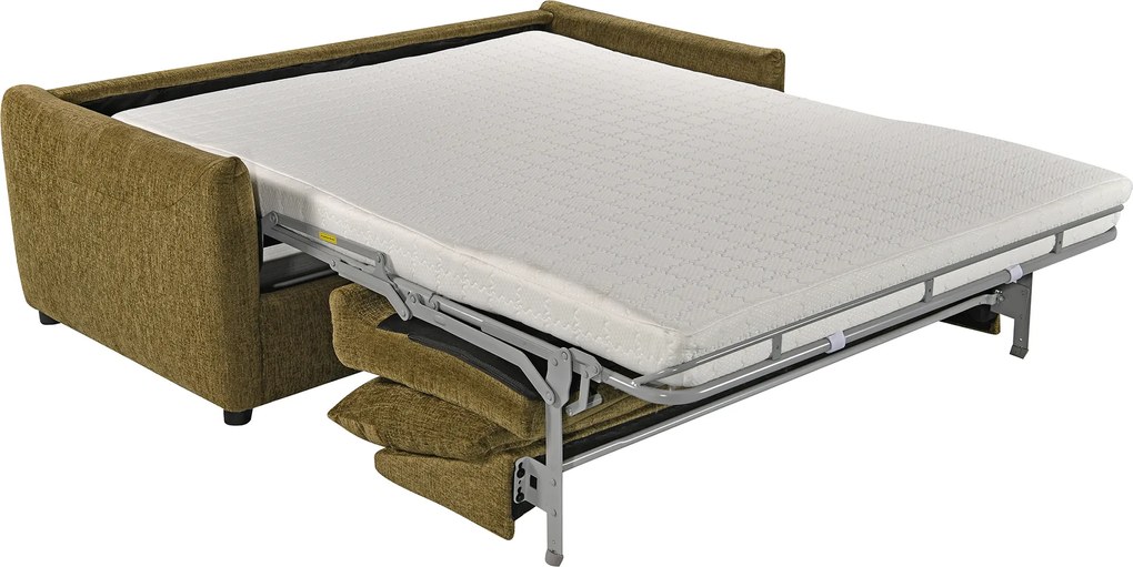 Tweepersoons Slaapbank Met Matras Groen