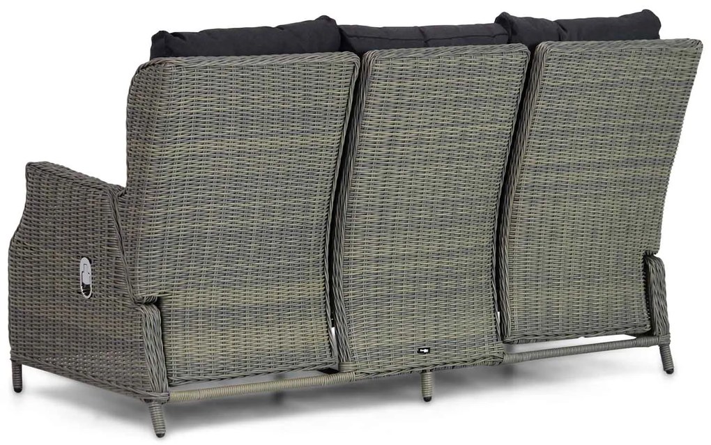 Stoel en Bank Loungeset 5 personen Wicker Taupe  Garden Collections Chicago