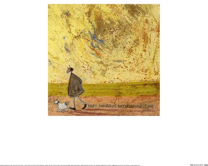 Kunstdruk Sam Toft - Very Important Daydreaming Time