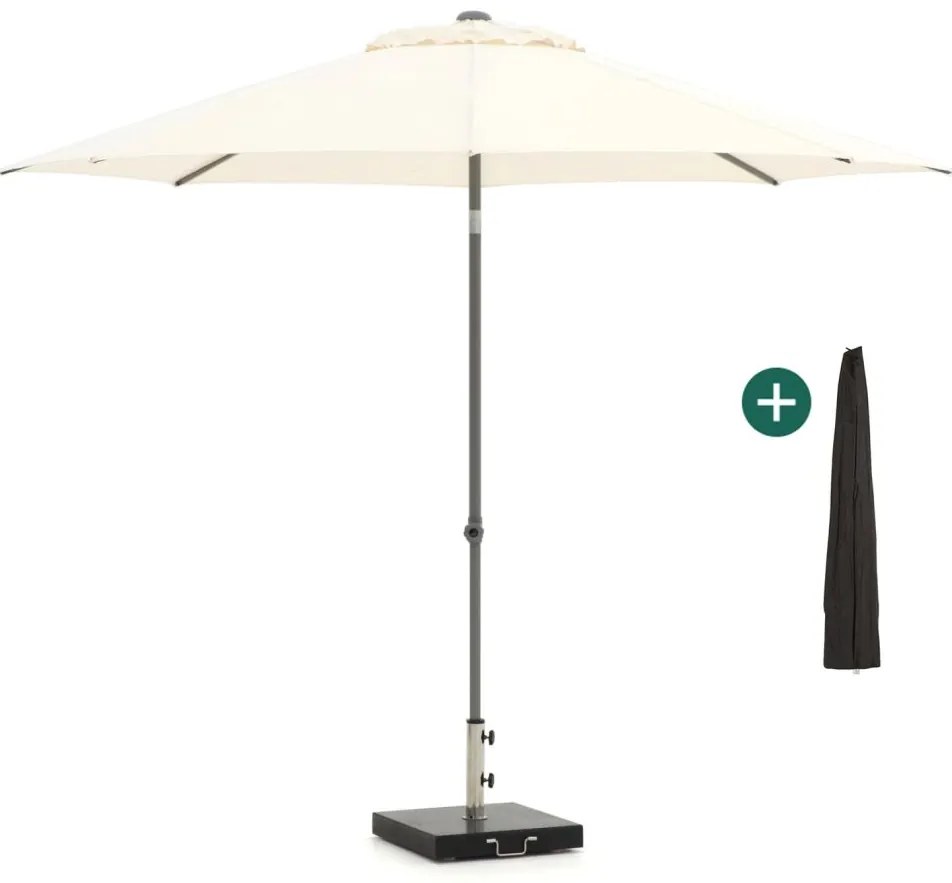 + 15% kassakorting | Shadowline Push-up parasol ø 300cm | Kees Smit Tuinmeubelen