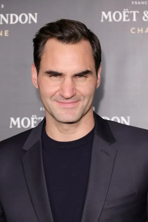 Foto Roger Federer at the Moet & Chandon Holiday Season Celebration, Michael Loccisano