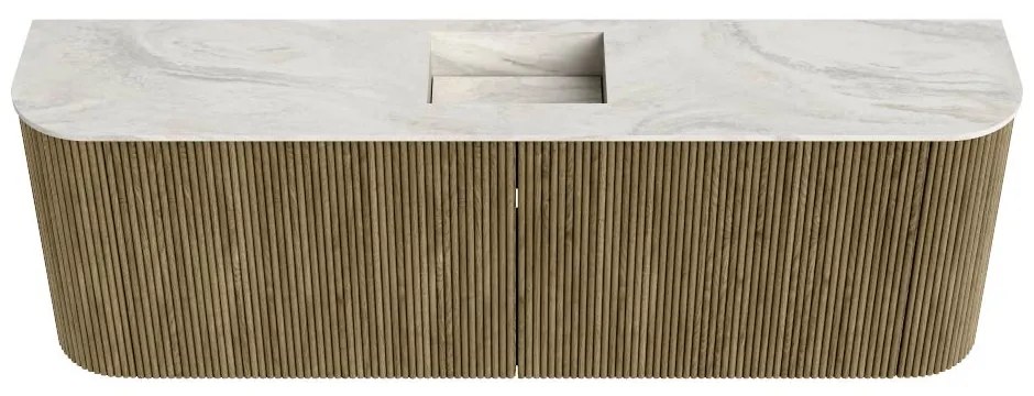 Mondiaz Joya DLux 125cm toiletmeubel ronding links/rechts dusk met wastafel faye midden zonder kraangat ostra