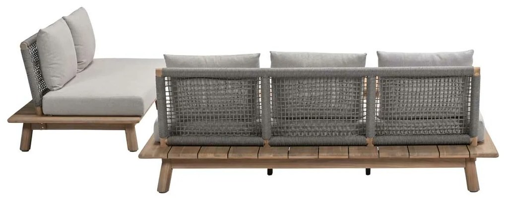 Garden Impressions San Namut loungeset 4-delig - grey sand
