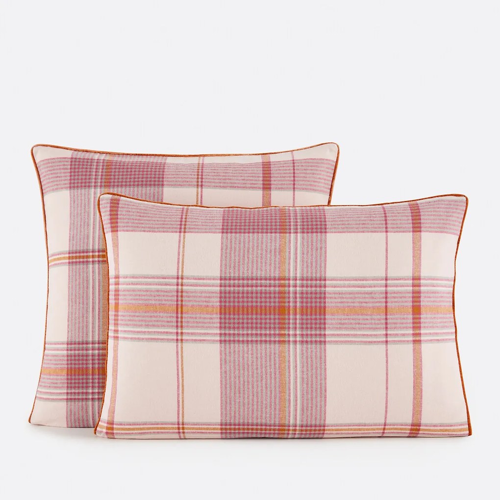 Kussensloop in katoenen flanel, Dollon